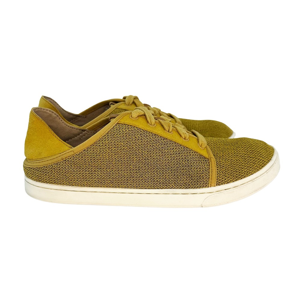 OLUKAI Pehuea Women's Lightweight Slip On Sneakers‎ • 9.5 • yellow